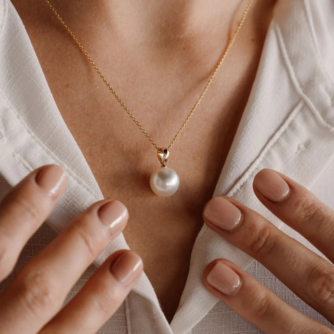 Acacia Pendant Australian South Sea Cygnet Bay Drop 10.5mm A3 - Image 2