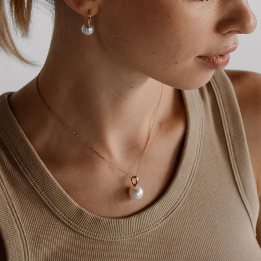 Cocos Pendant Australian South Sea Cygnet Bay Round 12mm B1 - Image 2