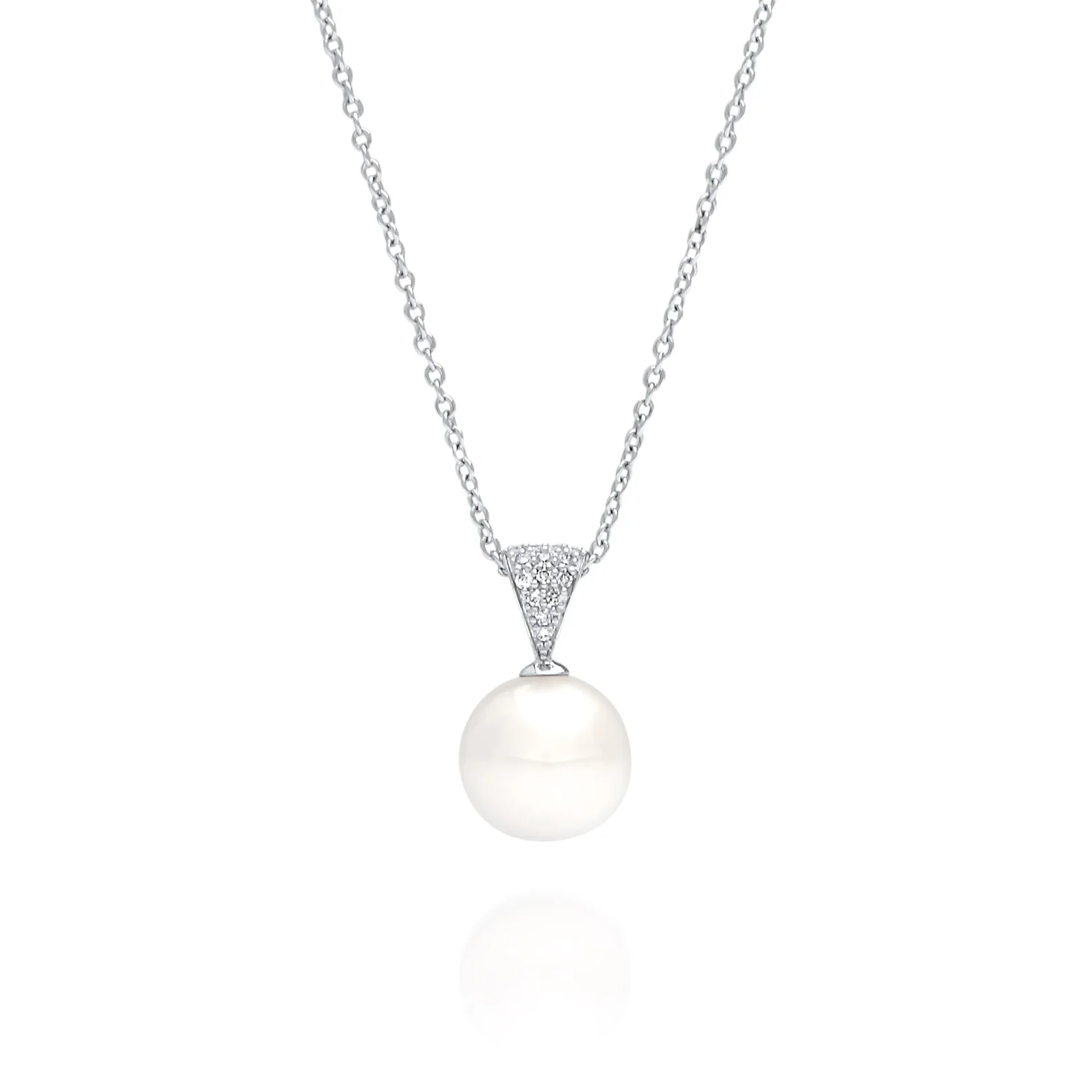 Eternal Grande Pendant Australian South Sea Cygnet Bay Drop 12mm A3 Diamonds 14=0.14ct H/SI - Image 4