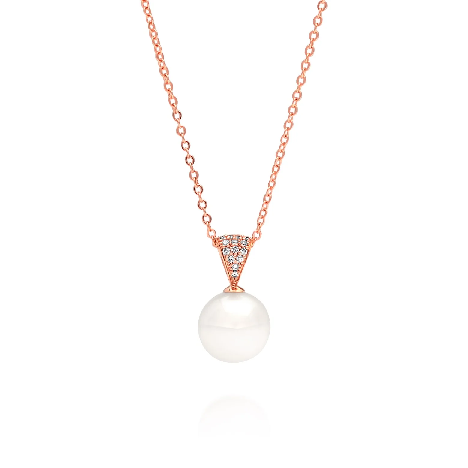 Eternal Grande Pendant Australian South Sea Cygnet Bay Drop 12mm A3 Diamonds 14=0.14ct H/SI - Image 5