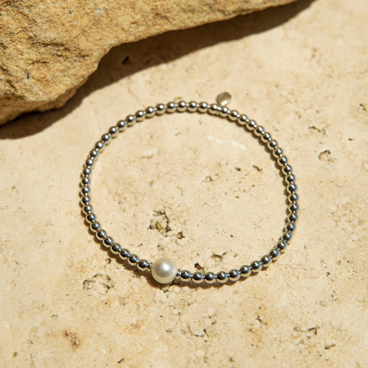 Float Bracelet Australian Akoya Broken Bay 6.5mm AAA Bracelet -Medium 17cm - Image 3