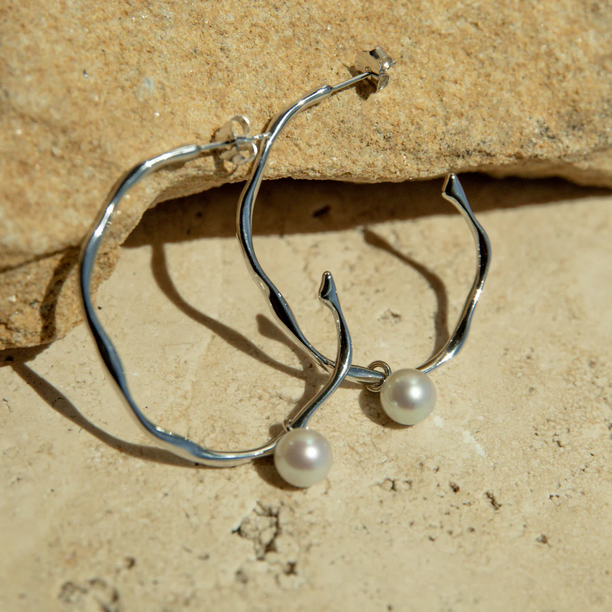 Flow Hoops Australian Akoya Broken Bay 7.5mm AA - Image 3