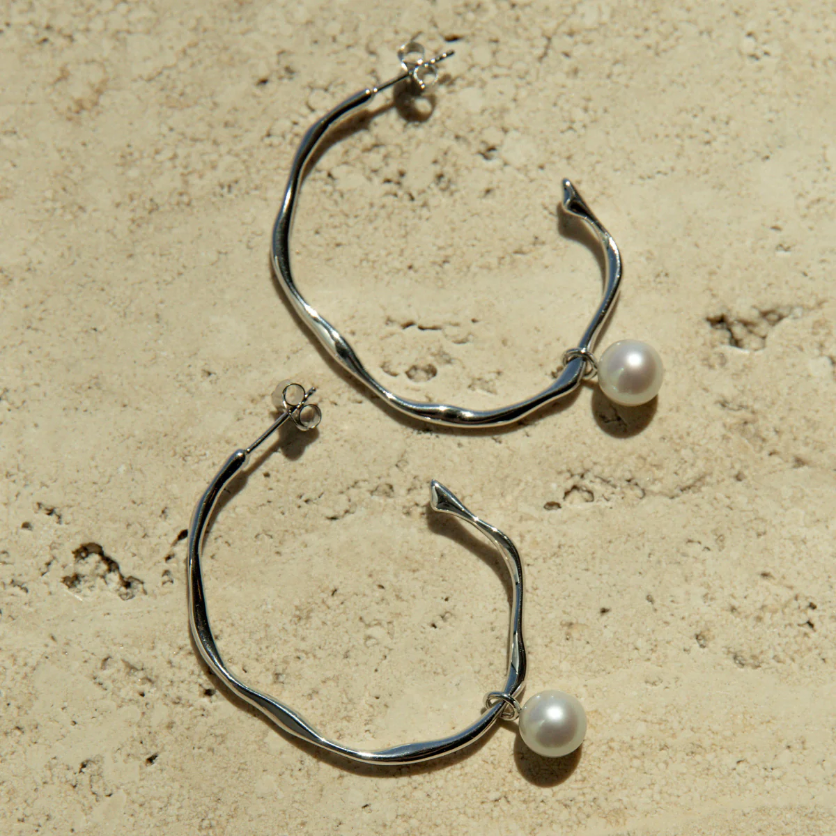 Flow Hoops Australian Akoya Broken Bay 7.5mm AA - Image 6