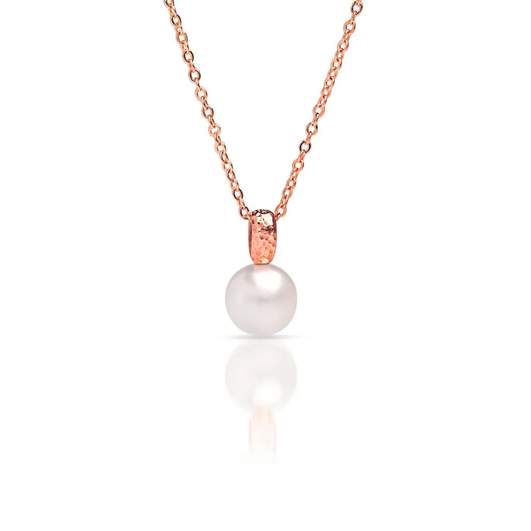 Impressions Pendant Australian South Sea Cygnet Bay Near Round 12mm A3 9ct Yellow Gold - Image 4