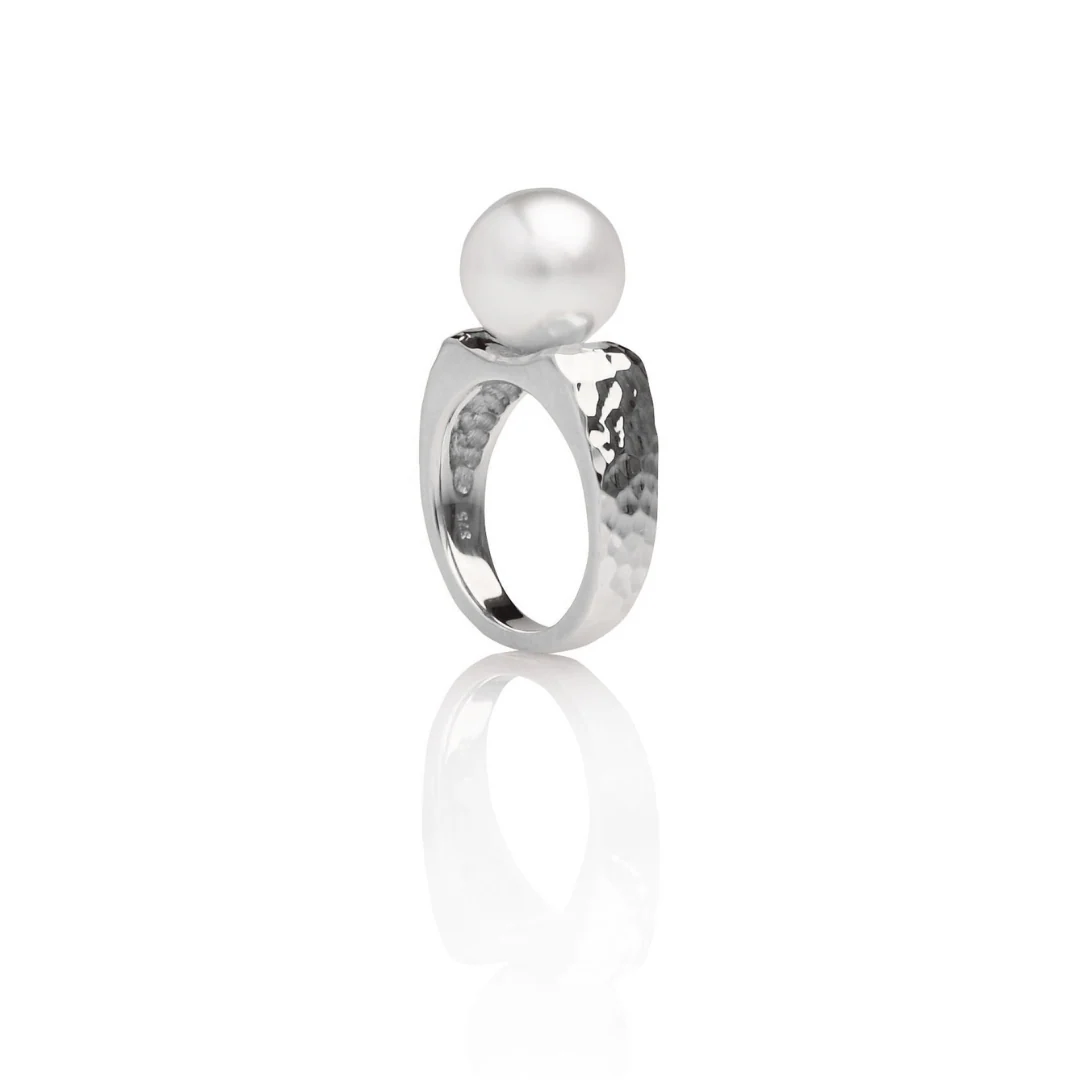 Impressions Wide Ring Australian South Sea Cygnet Bay Keshi 11mm A - Image 6