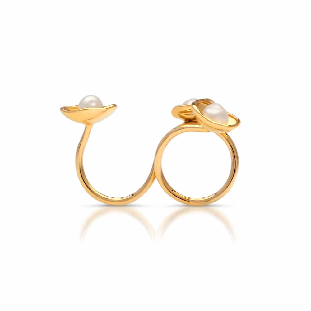 Kimberley Lily Float Ring Australian South Sea Cygnet Bay Keshi 5-8mm A - Image 4