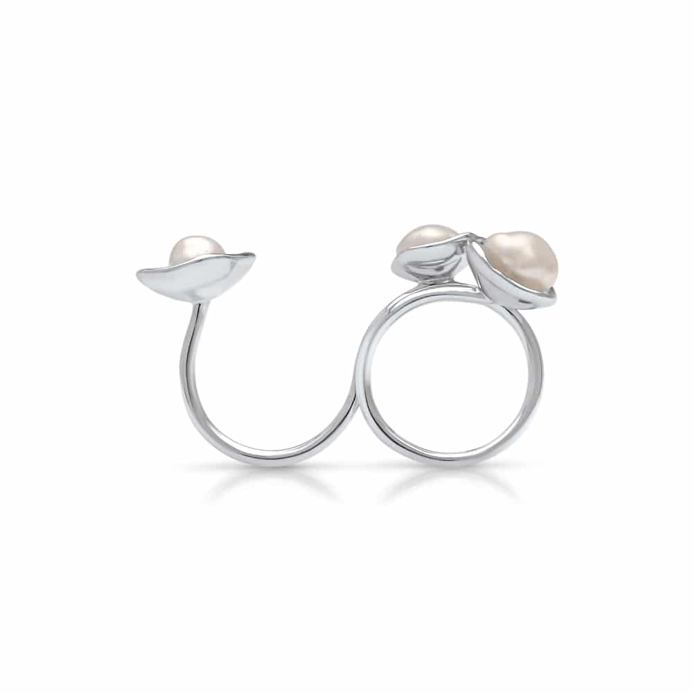 Kimberley Lily Float Ring Australian South Sea Cygnet Bay Keshi 5-8mm A - Image 5