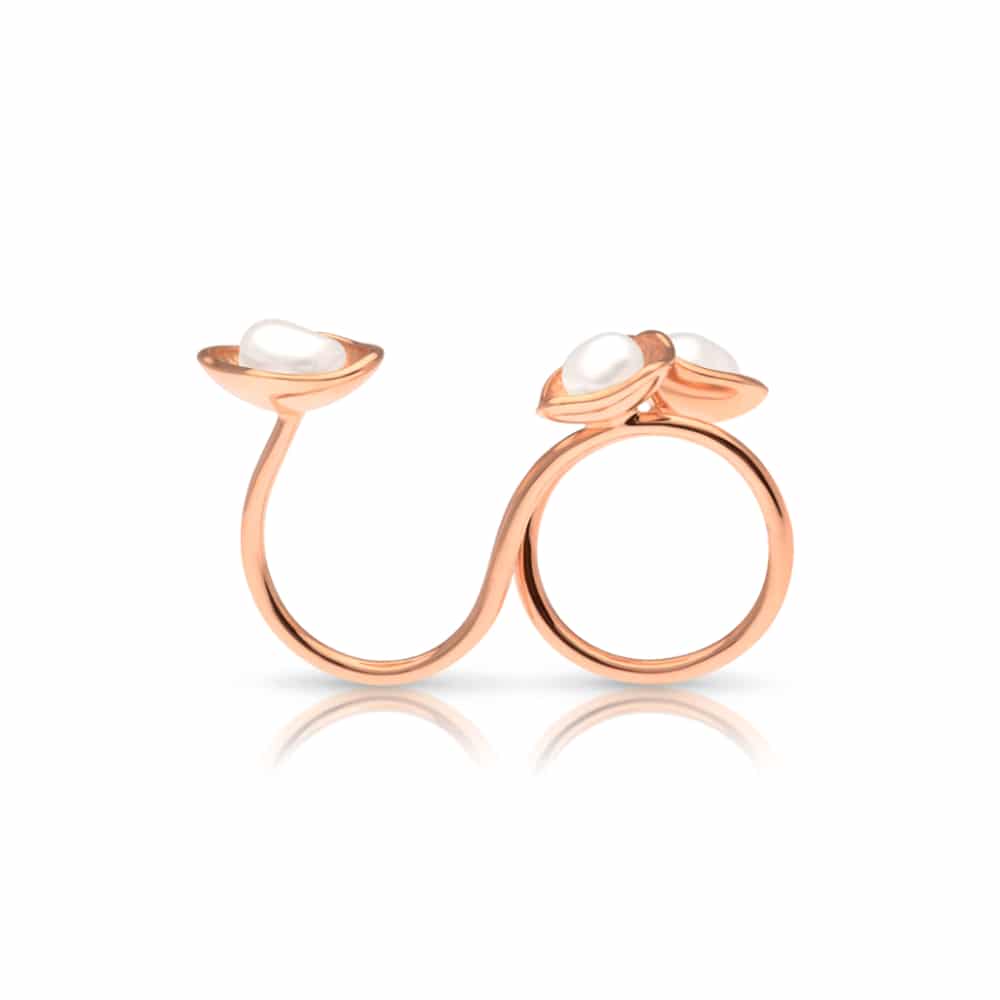 Kimberley Lily Float Ring Australian South Sea Cygnet Bay Keshi 5-8mm A - Image 6