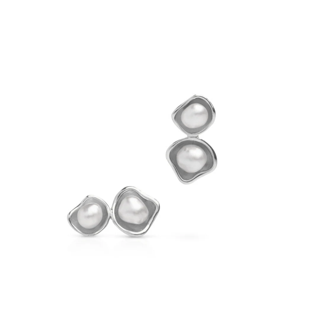 Kimberley Lily Twin Studs Australian South Sea Cygnet Bay Keshi 5-8mm A - Image 5