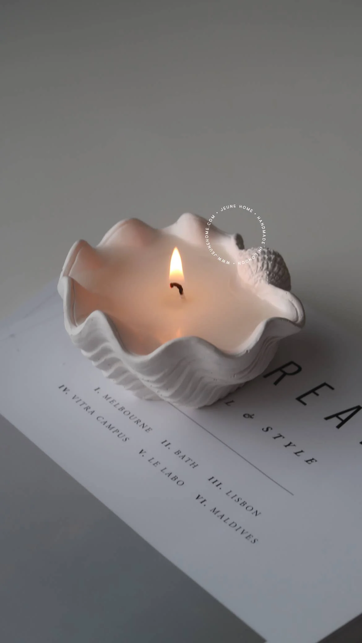 Mini Clam Shell | Summer Candle - Image 2