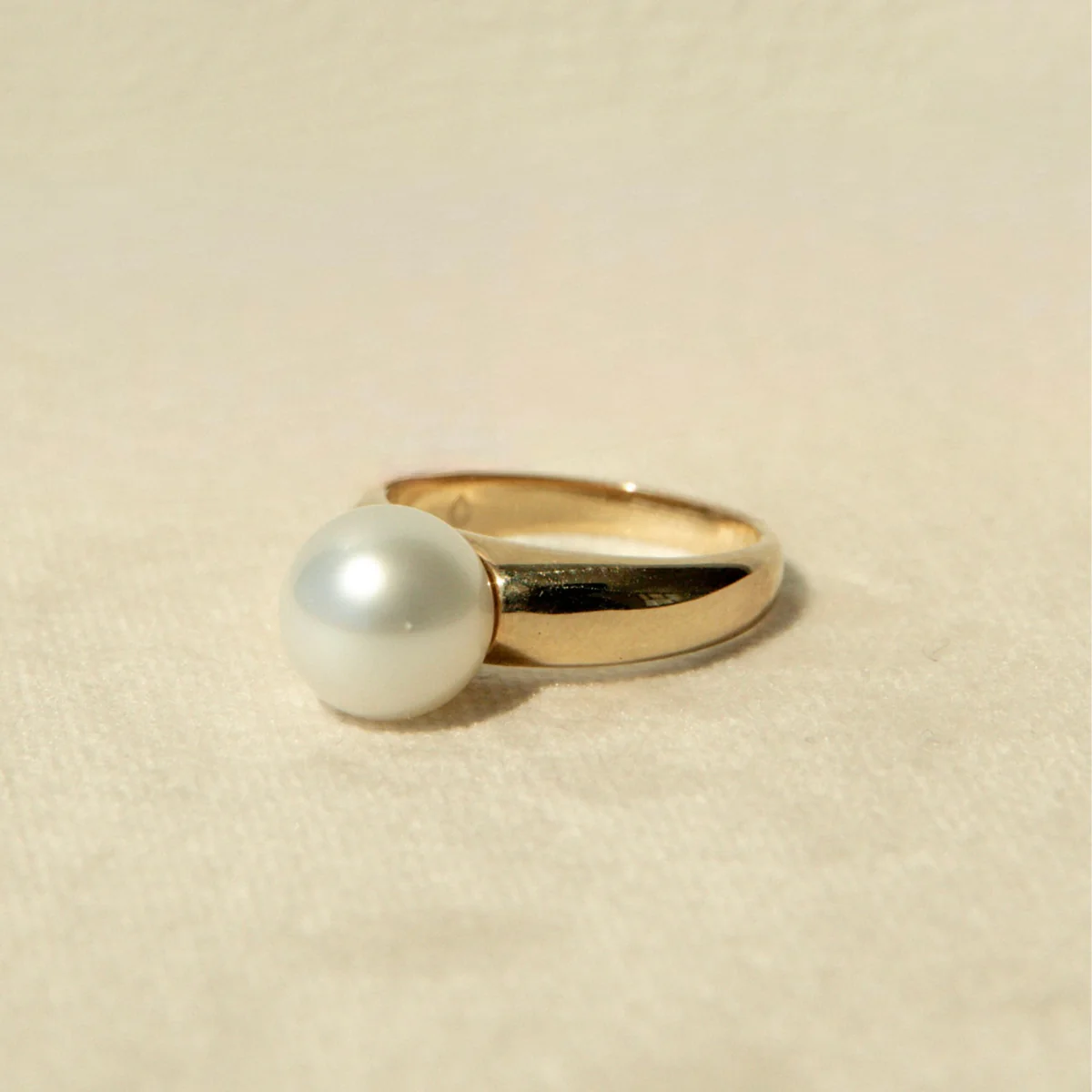 Mojo Ring Australian South Sea Cygnet Bay Round 11mm A1 #T 9ct Yellow Gold - Image 3