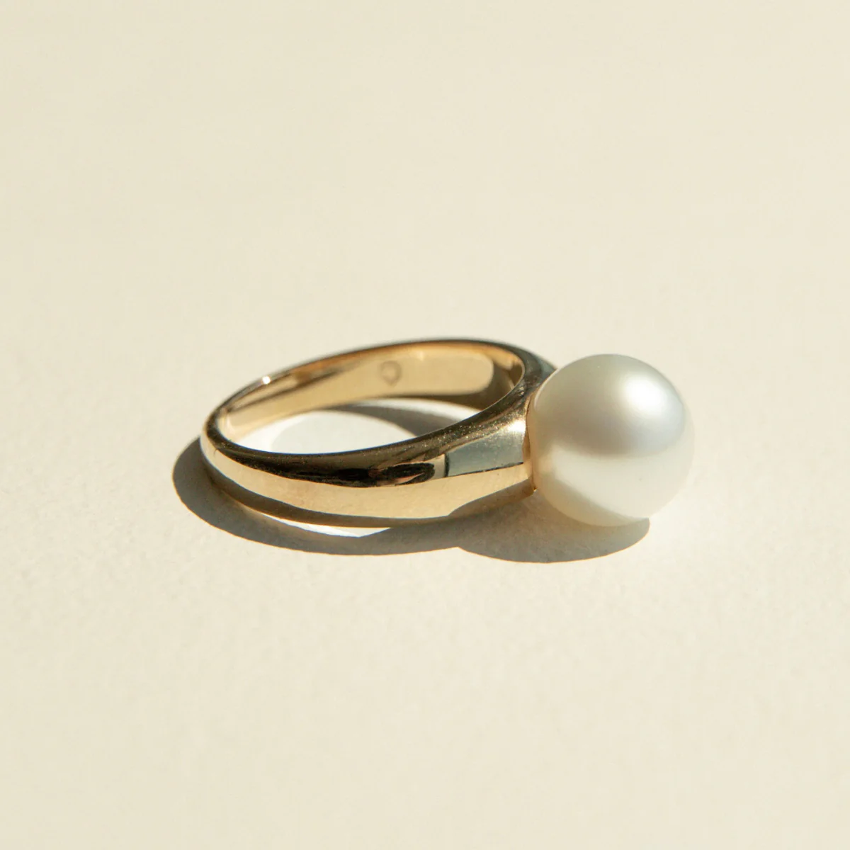 Mojo Ring Australian South Sea Cygnet Bay Round 11mm A1 #T 9ct Yellow Gold - Image 4