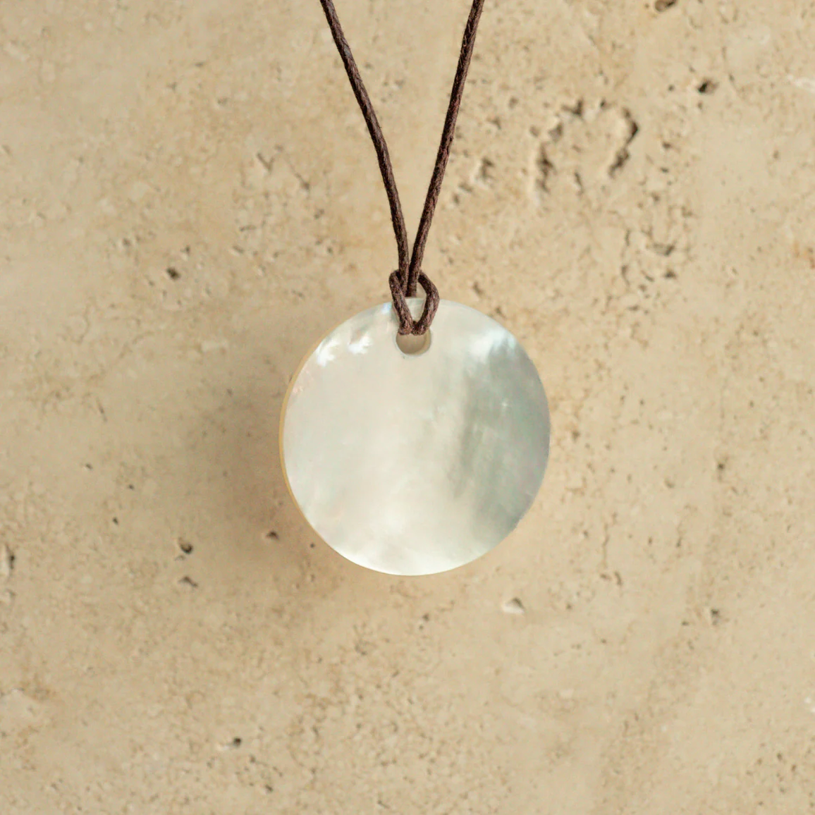 Mother of Pearl Nacre Necklace - Image 6