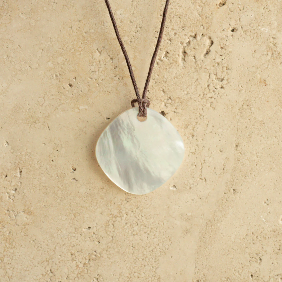 Mother of Pearl Nacre Necklace - Image 7