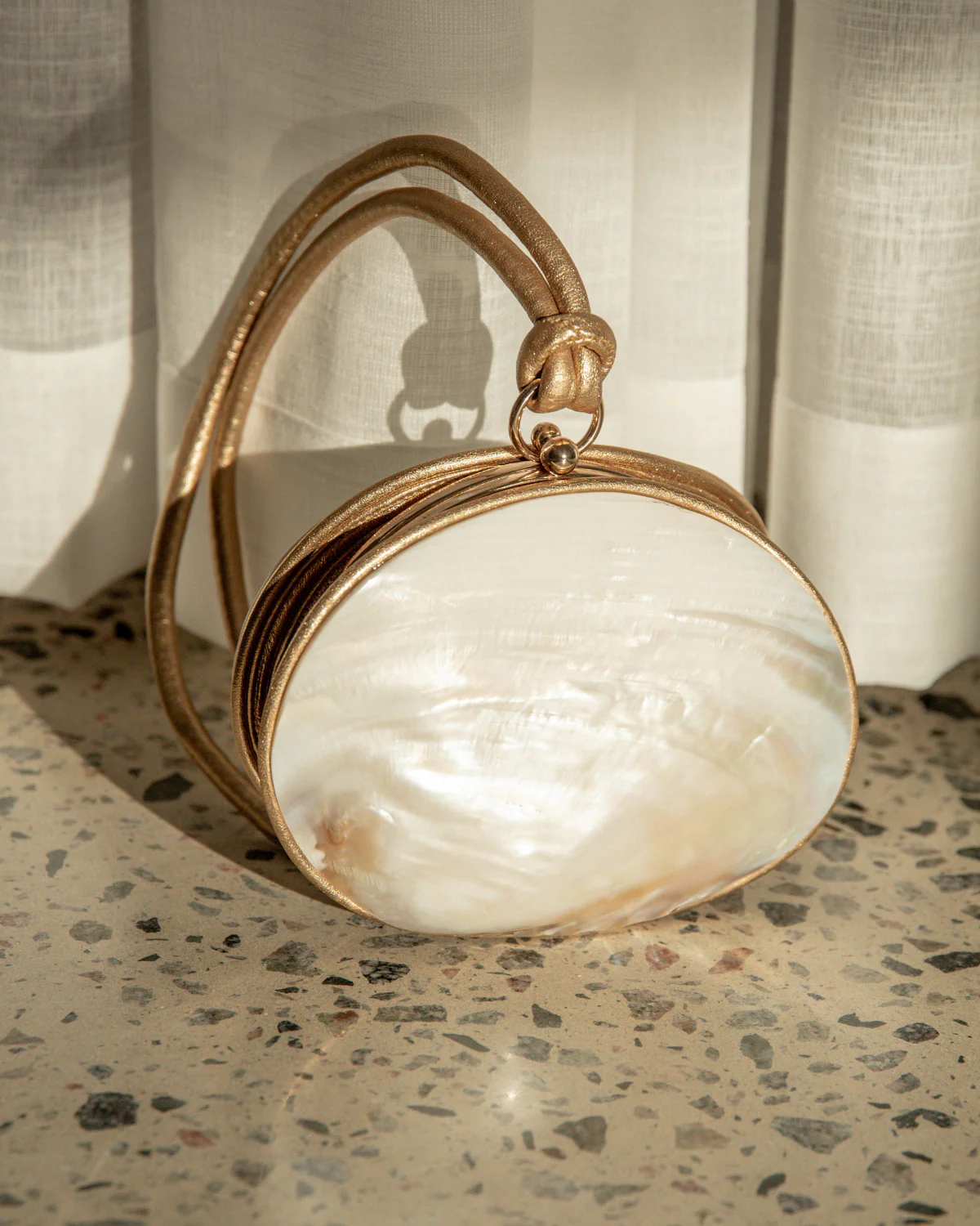 Mother of Pearl Shell Clutch - Image 4