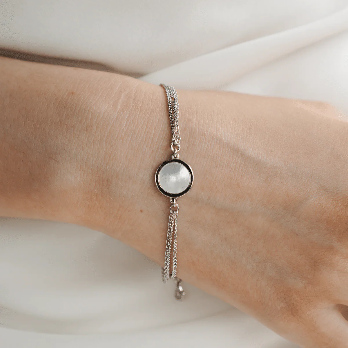 My Planet Bracelet Australian South Sea Cygnet Bay Mother Of Pearl Sterling Silver - Image 2