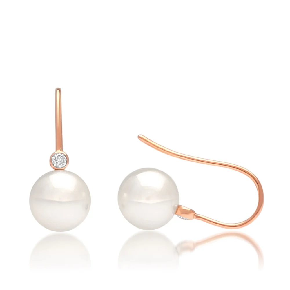 Nivea Hooks Australian South Sea Cygnet Bay Round 10.5mm A3 Diamonds 2=0.13ct H/SI - Image 6