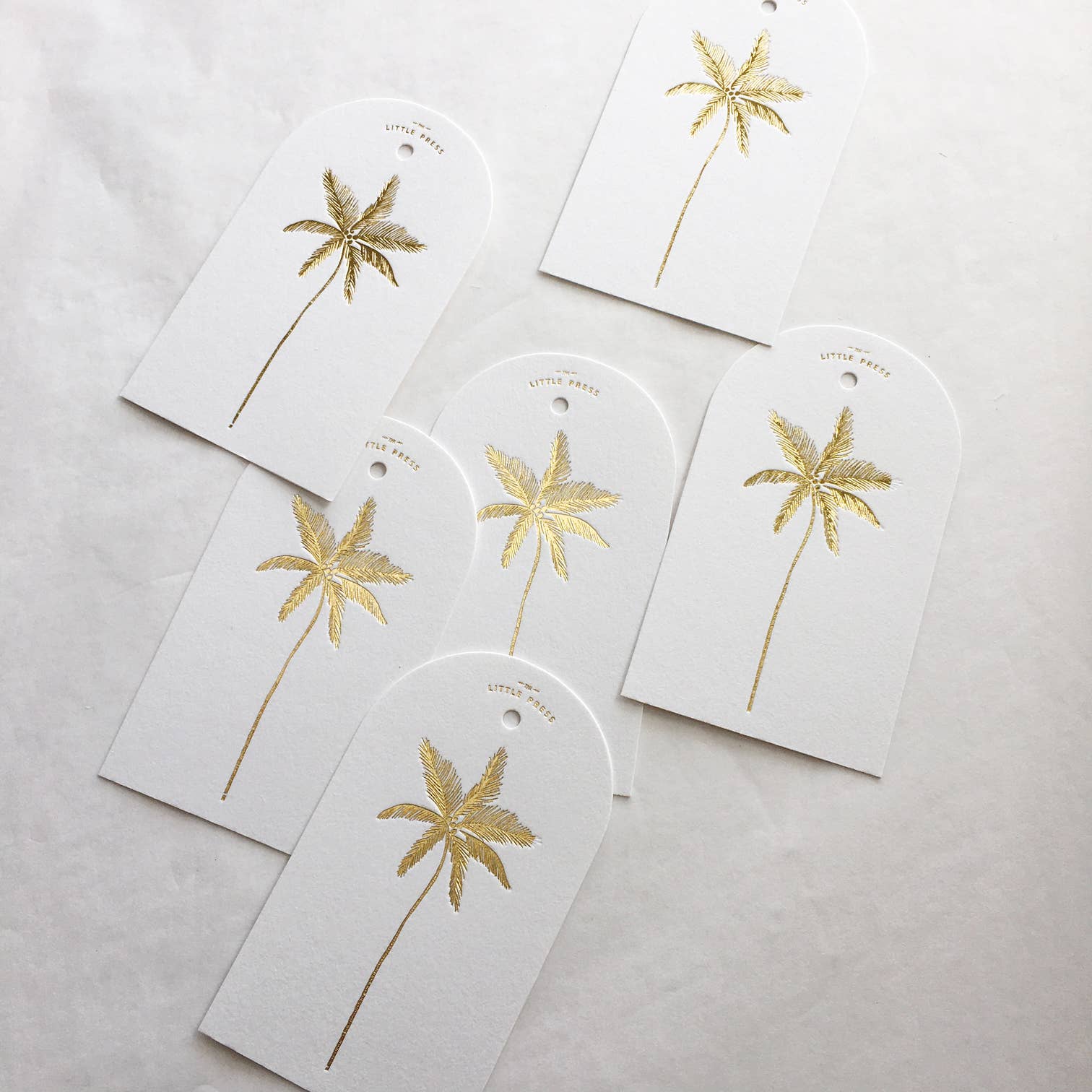 Palm Tree tags - set of 6 tags - Image 3