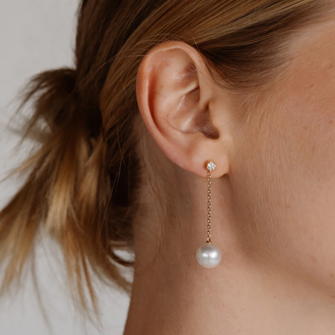 Provenance Earring Enhancer Pair Australian South Sea Cygnet Bay Drop 10.5mm A3 - Image 3