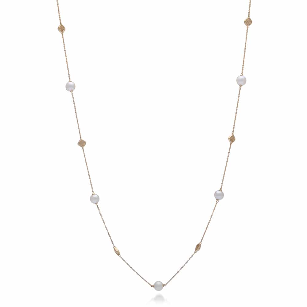 Seagrass Necklace Australian Akoya Broken Bay 7mm AAA - Image 6