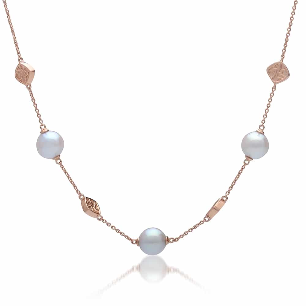 Seagrass Necklace Australian Akoya Broken Bay 7mm AAA - Image 7