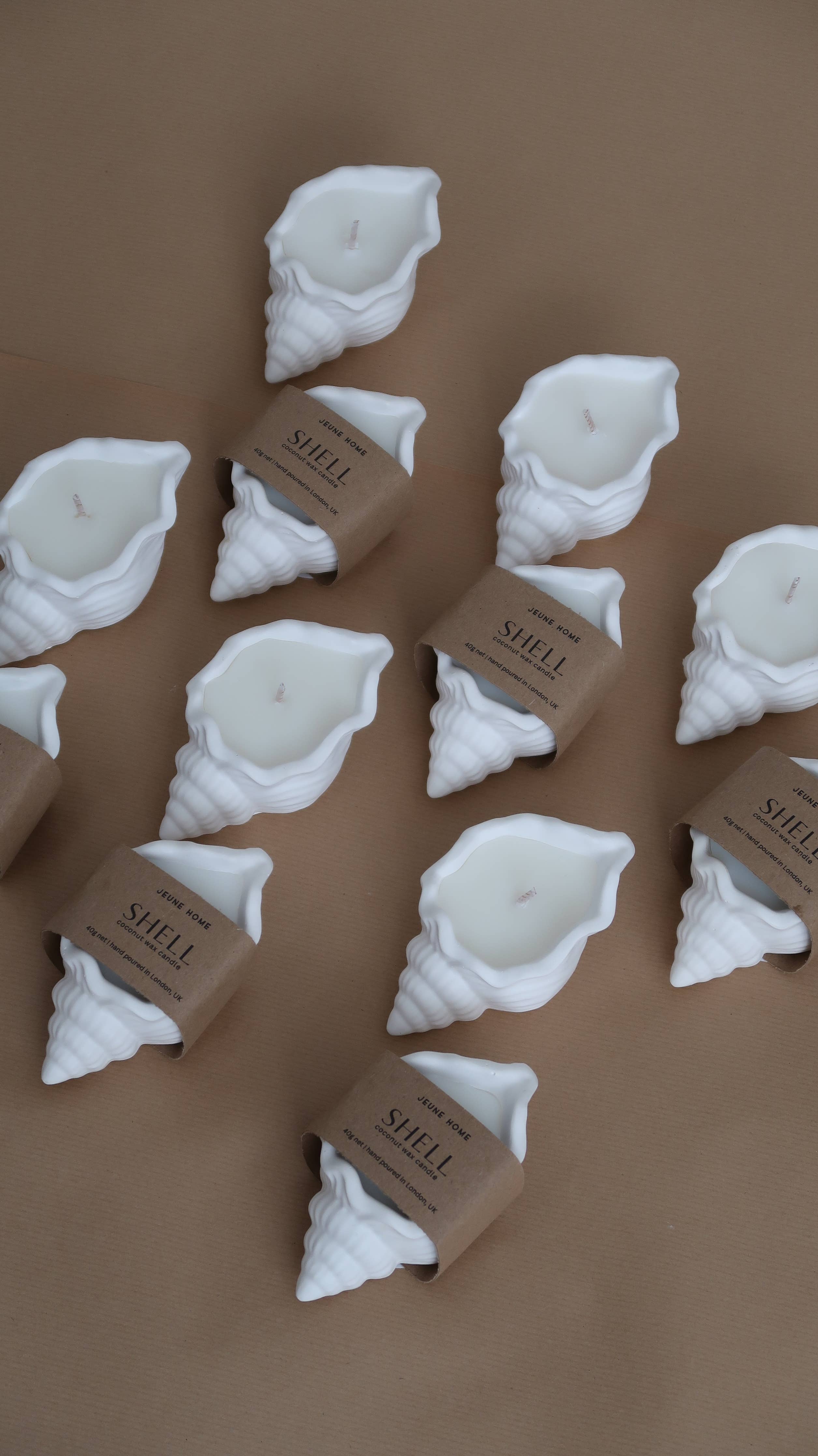 Shell candle | Custom scented candle - Image 4