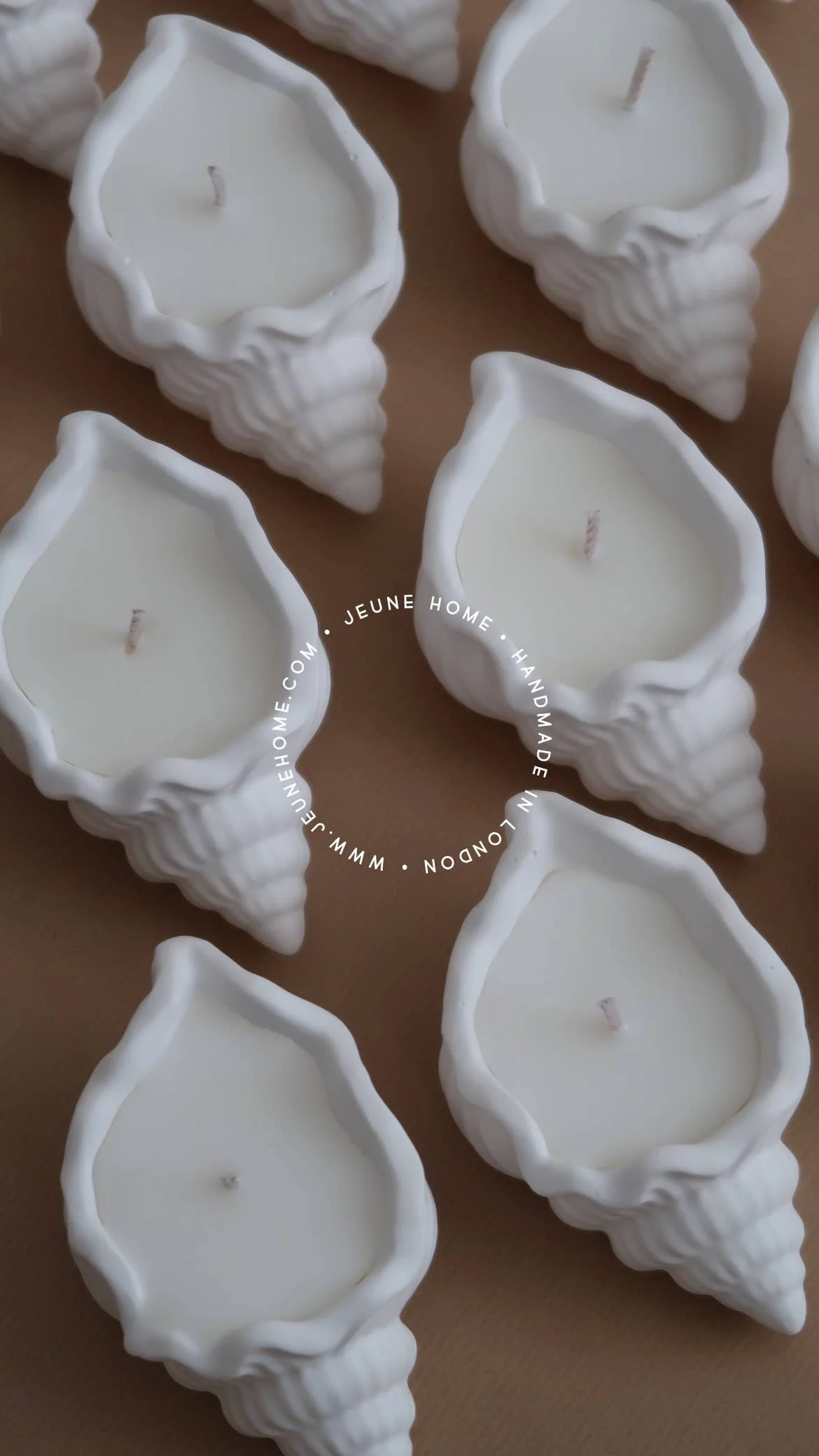 Shell candle | Custom scented candle - Image 5
