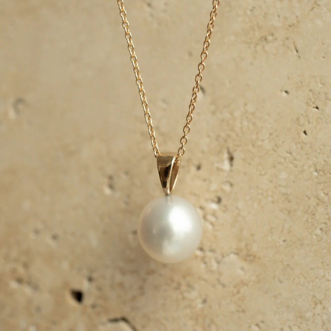 Simple Pendant Australian South Sea Cygnet Bay Drop 10.5mm B1+ - Image 3