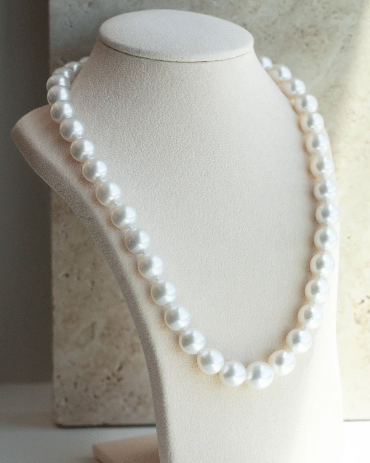 Strand Necklace Australian South Sea Cygnet Bay Drop 10-12.5mm A2/B2 39pc 18ct White Gold - Image 3